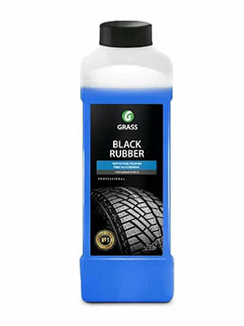 SREDSTVO NA BAZI VODE ZA ZATAMNJIVANJE GUMA BLACK RUBBER 1L 121100 GRASS