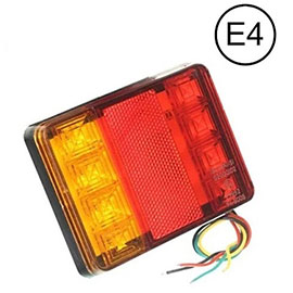HE-LED STOP LAMPA ZADNJA GMPL2454 12V SA KABLOM