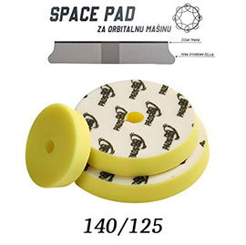 SUNDJER ZA POLIRANJE SPACE PAD ZUTI|MEDIU 140 072273 PADS99