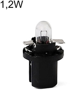 AUTO SIJALICA 1.2W 12V FASUNG CRNA Z58 M-TECH