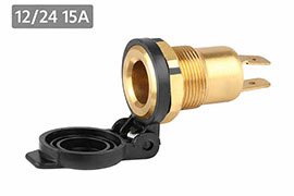 UTICNICA ZA UPALJAC 12|24V 15A 58137  CARMOTION