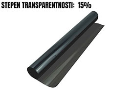 FOLIJA ZA STAKLO 50X300 TAMNO CRNA 58184 CARMOTION