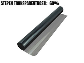 FOLIJA ZA STAKLO 50X300 SVETLO CRNA PROZIRNOST 60% 58187 CARMOTION