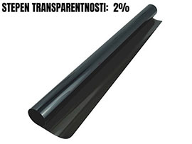 FOLIJA ZA STAKLO 75X300 ULTRA TAMNO CRNA 58189 CARMOTION