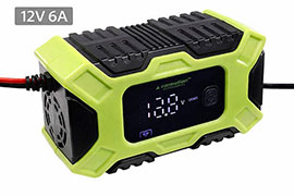 PUNJAC AKUMULATORA 12V 6 A 58691  CARMOTION