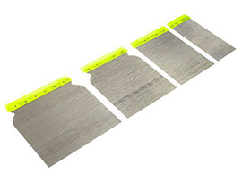 METALNE SPAHTLE SET 4 KOMADA 83090  CARMOTION