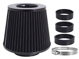 FILTER ZA VAZDUH KONUSNI 155X130X120 CRNI 86006  CARMOTION