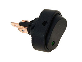 PREKIDAC SA ZELENOM DIODOM MAX 30A 86108  CARMOTION