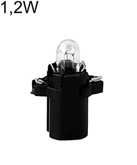 AUTO SIJALICA 1.2W 12V FASUNG CRNA Z55 M-TECH