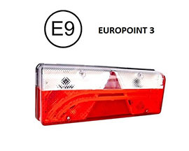 STOP LAMPA EUROPOINT 3 DESNA 24V LED+ STANDARDNE SIJALICE WTL104 M-TECH