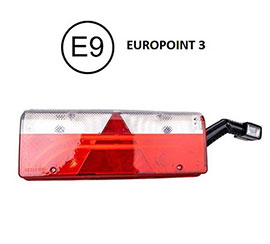 STOP LAMPA EUROPOINT 3 DESNA 24V LED+ STANDARDNE SIJALICE WTL106 M-TECH